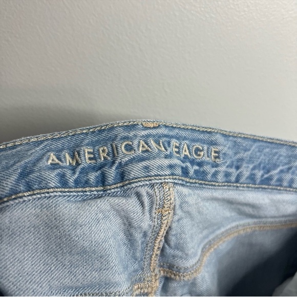 American Eagle Outfitters Blue Straight Leg Jeans - Picture 7 of 8